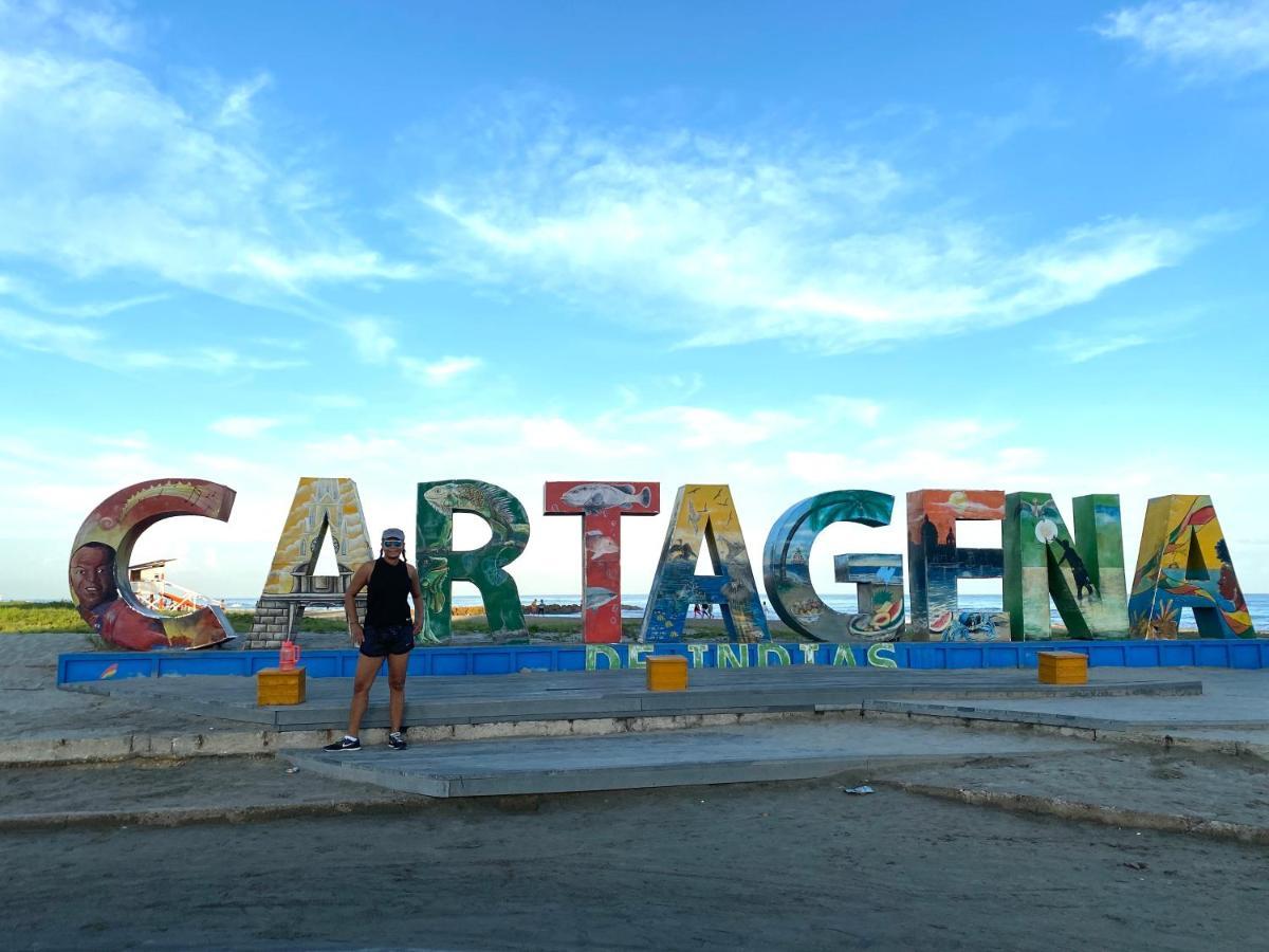 La Buleka Hostel Cartagena Bagian luar foto