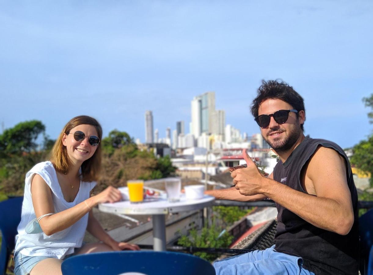 La Buleka Hostel Cartagena Bagian luar foto