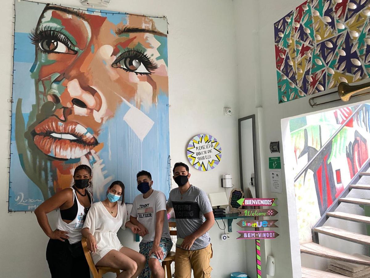 La Buleka Hostel Cartagena Bagian luar foto